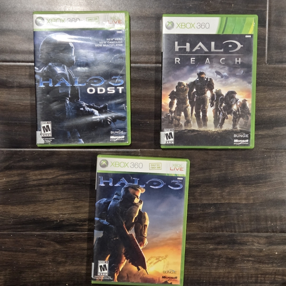 Halo Xbox 360 Game Collection